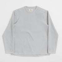 Snow Peak Dry Waffle Long Sleeve T-Shirt - Light Grey thumbnail