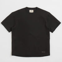 Snow Peak Dry Waffle T-Shirt - Black thumbnail