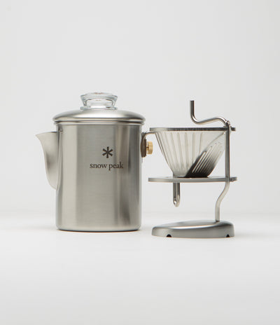 Snow Peak Field Coffee Master - Silver