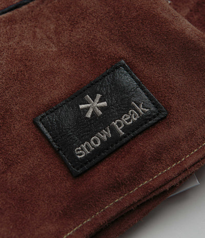 Snow Peak Fireside Gloves - Brown