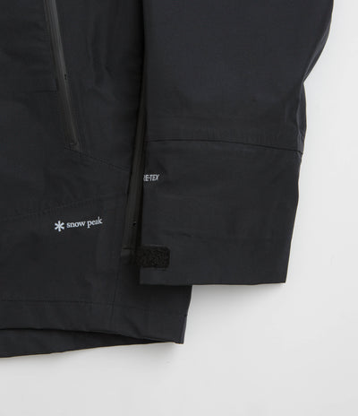 Snow Peak Gore-Tex Rain Jacket - Black