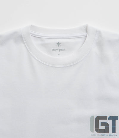 Snow Peak IGT Logo T-Shirt - White