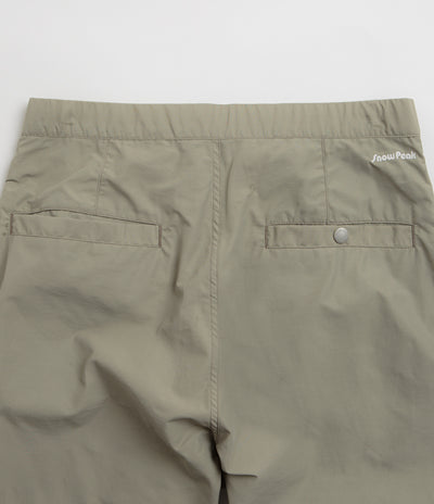 Snow Peak Light Mountain Cloth Pants - Beige