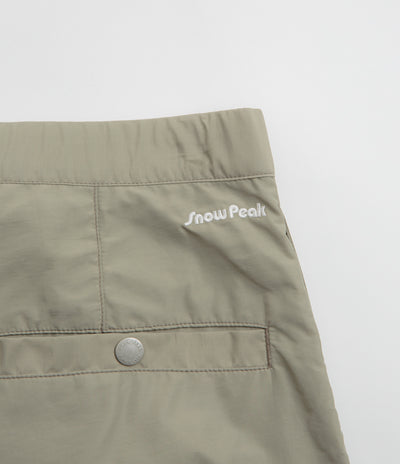 Snow Peak Light Mountain Cloth Pants - Beige