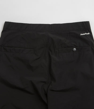 Snow Peak Light Mountain Cloth Pants - Black