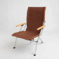 Snow Peak Low Beach Chair - Brown thumbnail