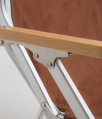 Snow Peak Low Beach Chair - Brown