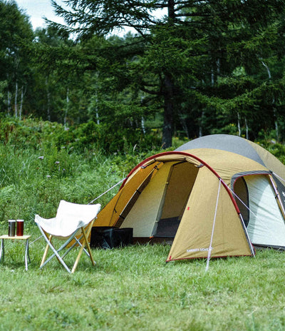 Snow Peak Medium Amenity Dome Tent - Brown