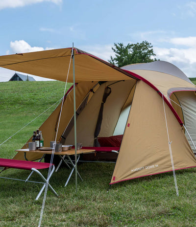 Snow Peak Medium Amenity Dome Tent - Brown