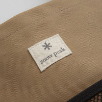 Snow Peak Medium Tote Bag - Brown thumbnail