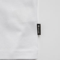 Snow Peak Onepoint Logo Long Sleeve T-Shirt - White thumbnail