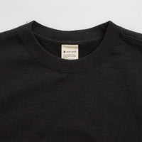 Snow Peak Recycled Cotton Crewneck Sweatshirt - Black thumbnail