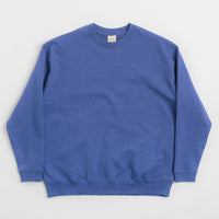 Snow Peak Recycled Cotton Crewneck Sweatshirt - Blue thumbnail