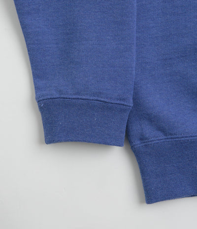 Snow Peak Recycled Cotton Crewneck Sweatshirt - Blue