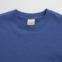 Snow Peak Recycled Cotton Crewneck Sweatshirt - Blue thumbnail