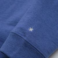 Snow Peak Recycled Cotton Crewneck Sweatshirt - Blue thumbnail