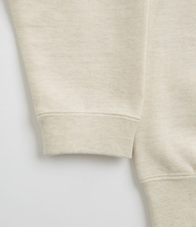 Snow Peak Recycled Cotton Crewneck Sweatshirt - Oatmeal