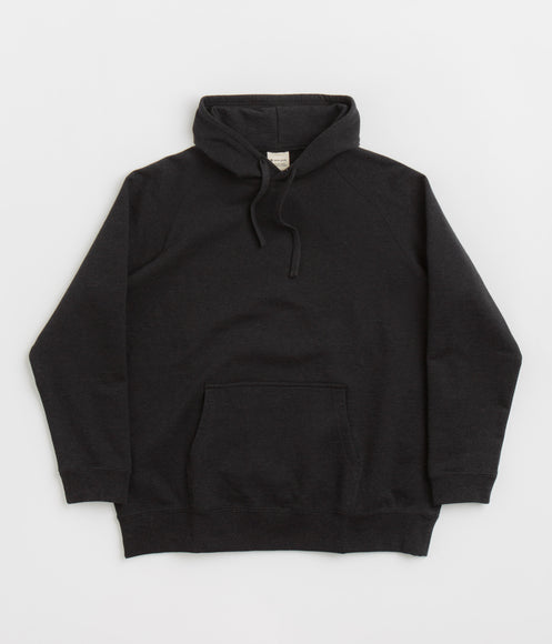 Snow Peak Recycled Cotton Hoodie - Black