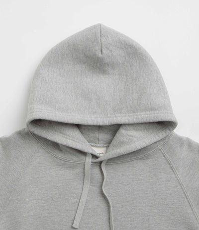 Snow Peak Recycled Cotton Hoodie - Mid Grey