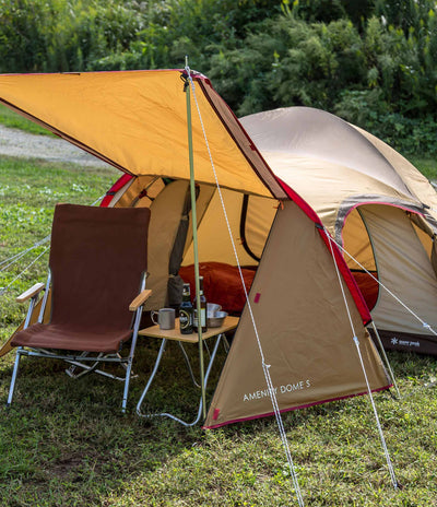 Snow Peak Small Amenity Dome Tent - Brown