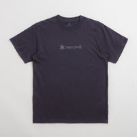 Snow Peak Soft Cotton Logo T-Shirt - Navy thumbnail