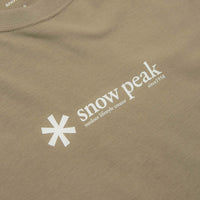 Snow Peak Soft Cotton Logo T-Shirt - Pro thumbnail