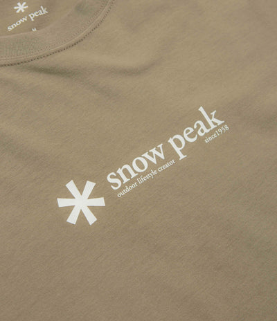 Snow Peak Soft Cotton Logo T-Shirt - Pro