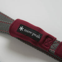 Snow Peak Soft Medium Dog Lead - Grey / Red thumbnail