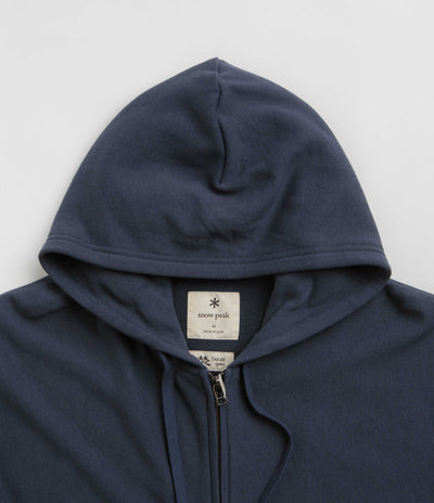 Snow Peak Takibi Zip Hoodie - Navy