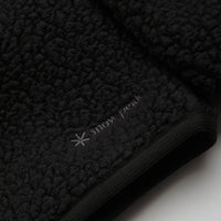 Snow Peak Thermal Boa Fleece Jacket - Black thumbnail