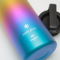 Snow Peak Titanium Aurora 800ml Bottle - Rainbow thumbnail