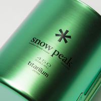 Snow Peak Titanium Double Wall 450ml Mug - Anodized Ocean Green thumbnail