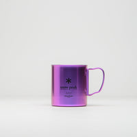 Snow Peak Titanium Double Wall 450ml Mug - Purple thumbnail