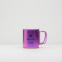 Snow Peak Titanium Single Wall 450ml Mug - Anodized Purple thumbnail