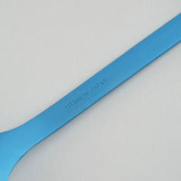 Snow Peak Titanium Spork - Blue Anodized thumbnail