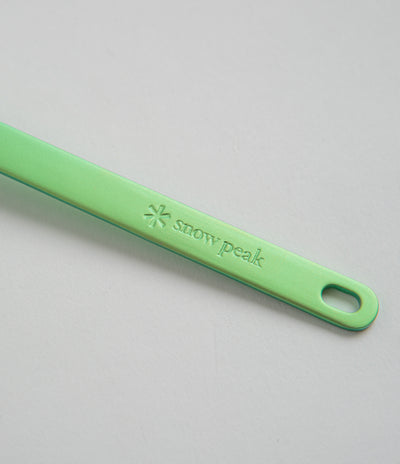 Snow Peak Titanium Spork - Green Anodized