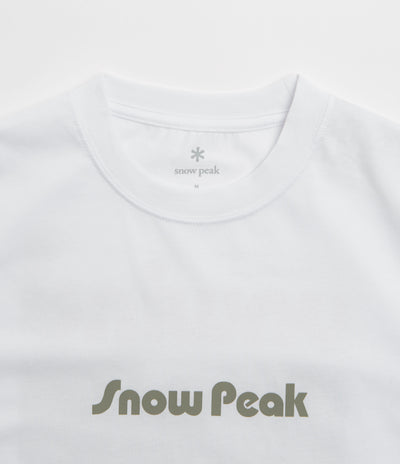 Snow Peak Unwind T-Shirt - White