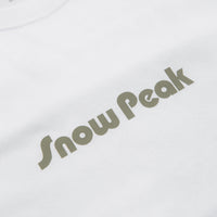 Snow Peak Unwind T-Shirt - White thumbnail