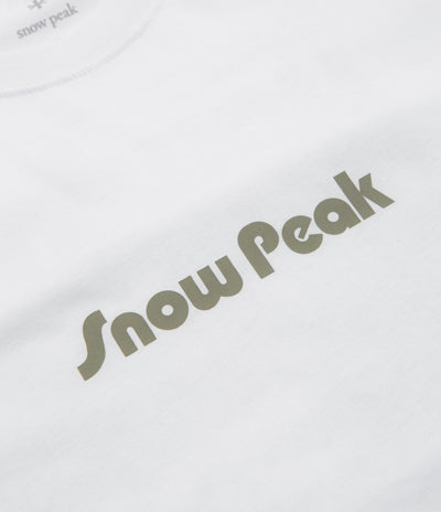 Snow Peak Unwind T-Shirt - White