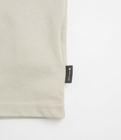 Snow Peak Warm Oneself T-Shirt - Light Beige