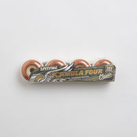 Spitfire Formula Four Classic 101DU Wheels - Orange - 53mm thumbnail