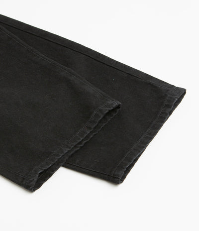 Stan Ray 5 Pocket Wide Jeans - Black Overdye Denim