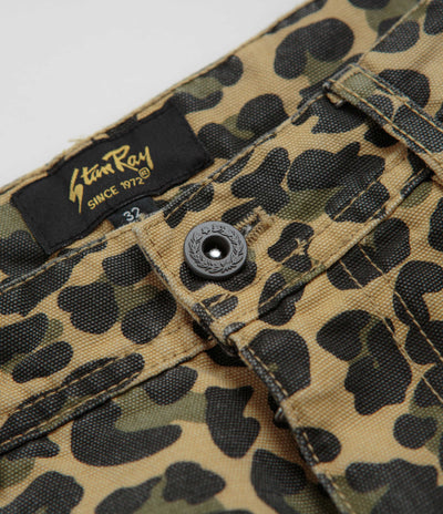 Stan Ray Big Job Painter Pants - Leopard Camo