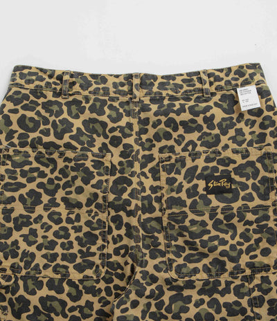 Stan Ray Big Job Painter Pants - Leopard Camo