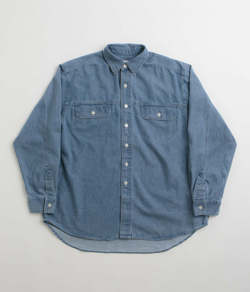 Stan Ray Chambray Shirt - Mid Wash Denim