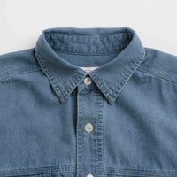 Stan Ray Chambray Shirt - Mid Wash Denim thumbnail