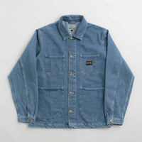 Stan Ray Coverall Jacket - Heavy Stone Wash Denim thumbnail