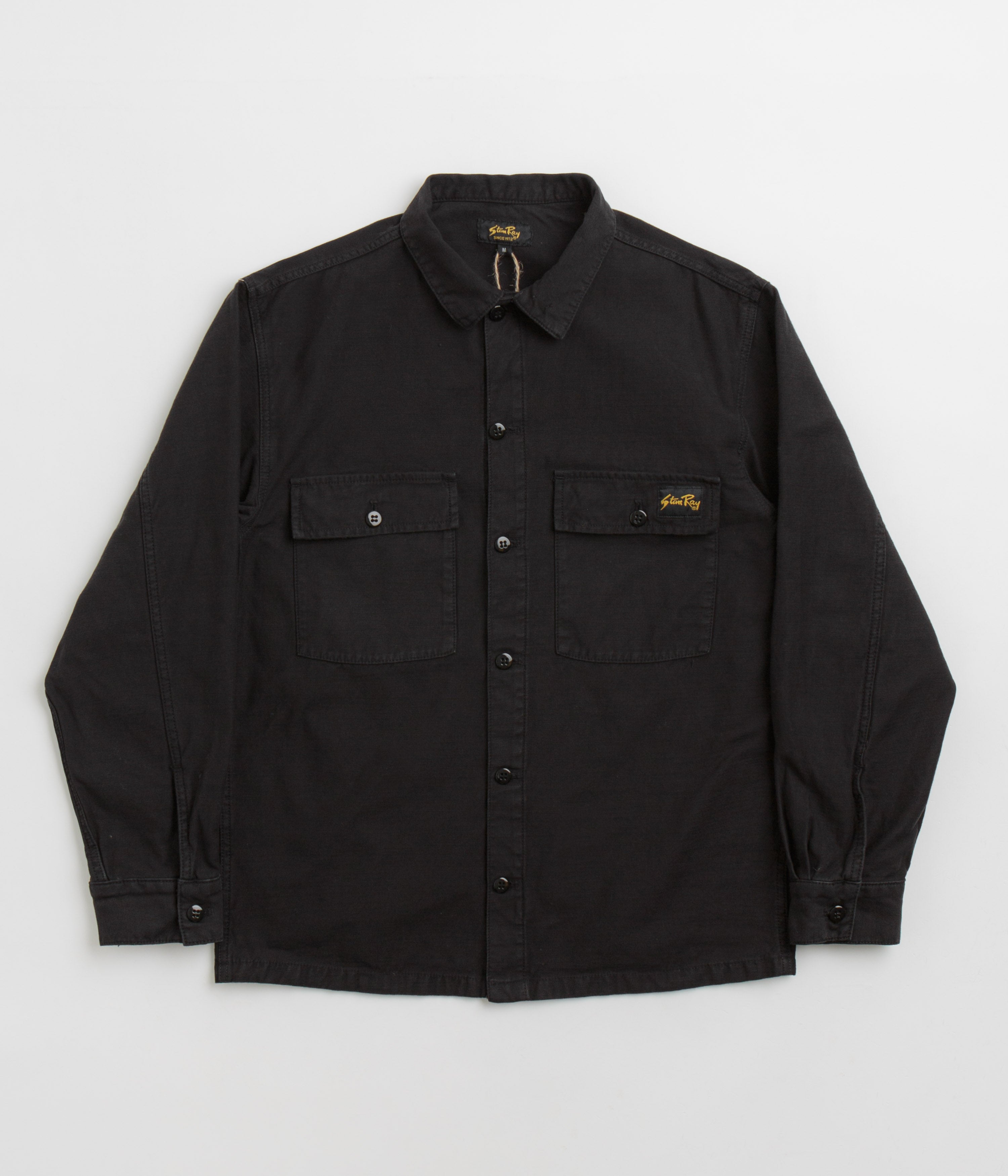 Stan Ray CPO Shirt - Mid Grey Wool | Flatspot