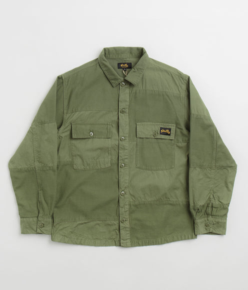 Stan Ray CPO Shirt - Olive Sateen / Ripstop