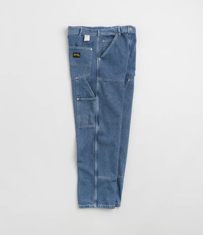 Stan Ray Double Knee Pants - Heavy Stone Wash Denim